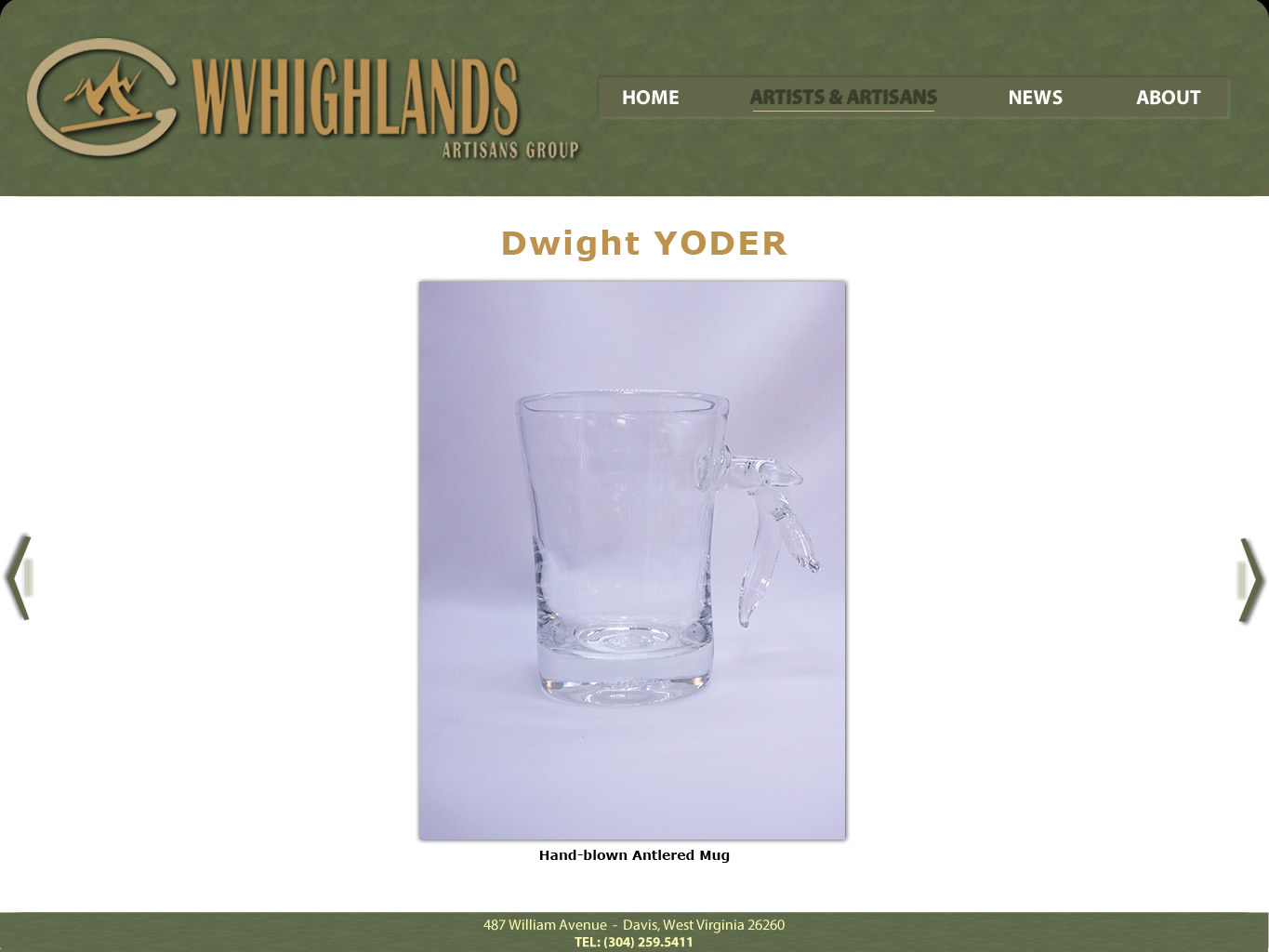 Dwight Yoder - Hand-Blown Glass